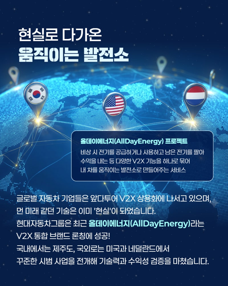 이제 내 차도 움직이는 발전소! #V2X5